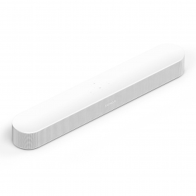 Sonos Beam - the small TV Soundbar with Dolby Atmos and voice control , white