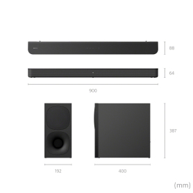 Sony HT-S400 2.1ch Soundbar with Subwoofer  - 2