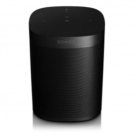 Sonos ONE smart speaker with Google Assist and Amazon Alexa voice control - black - 1