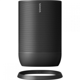 Sonos Move Black - battery powered smart speaker for indoor and outdoor listening