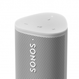 Sonos ROAM White portable bluetooth speaker ready for the outdoors with voice control - 5