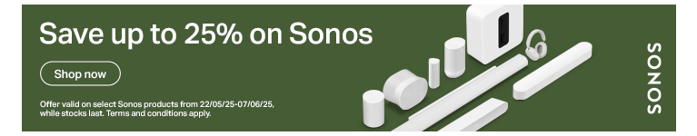  Save up to 25% on SONOS